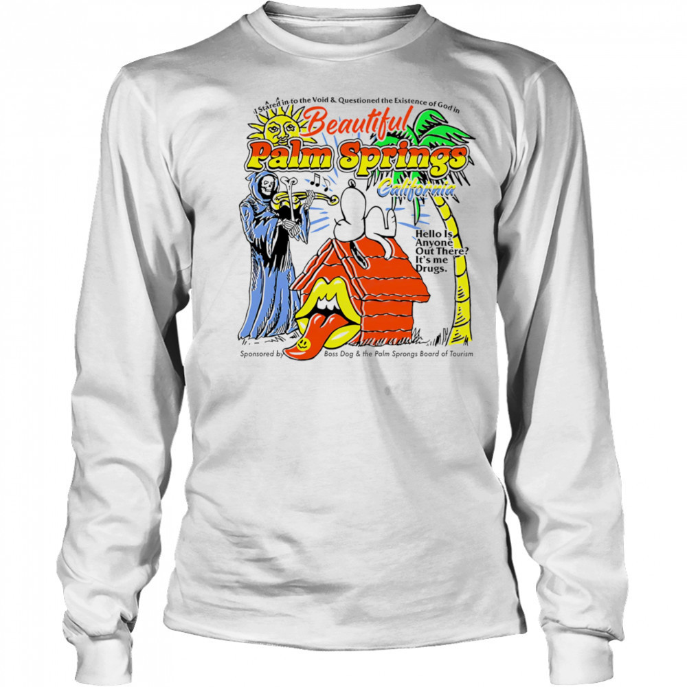 Beautiful palm springs California shirt Long Sleeved