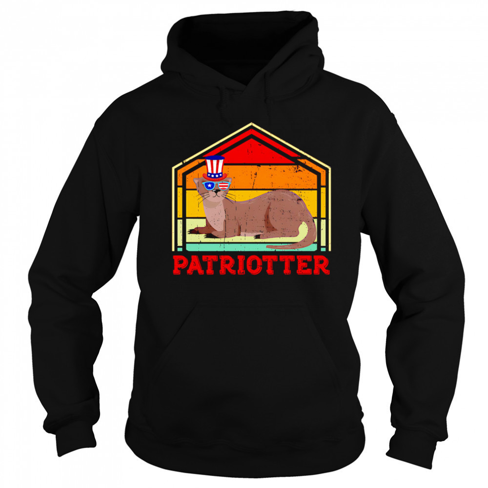 Cat patroitter vintage shirt Hoodie