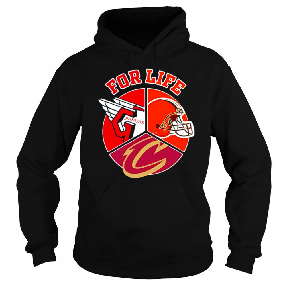 Cleveland guardians browns and cavaliers for life shirt Hoodie