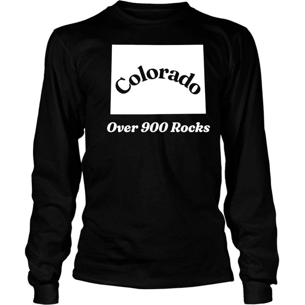 Colorado Over 900 Rocks shirt Long Sleeved