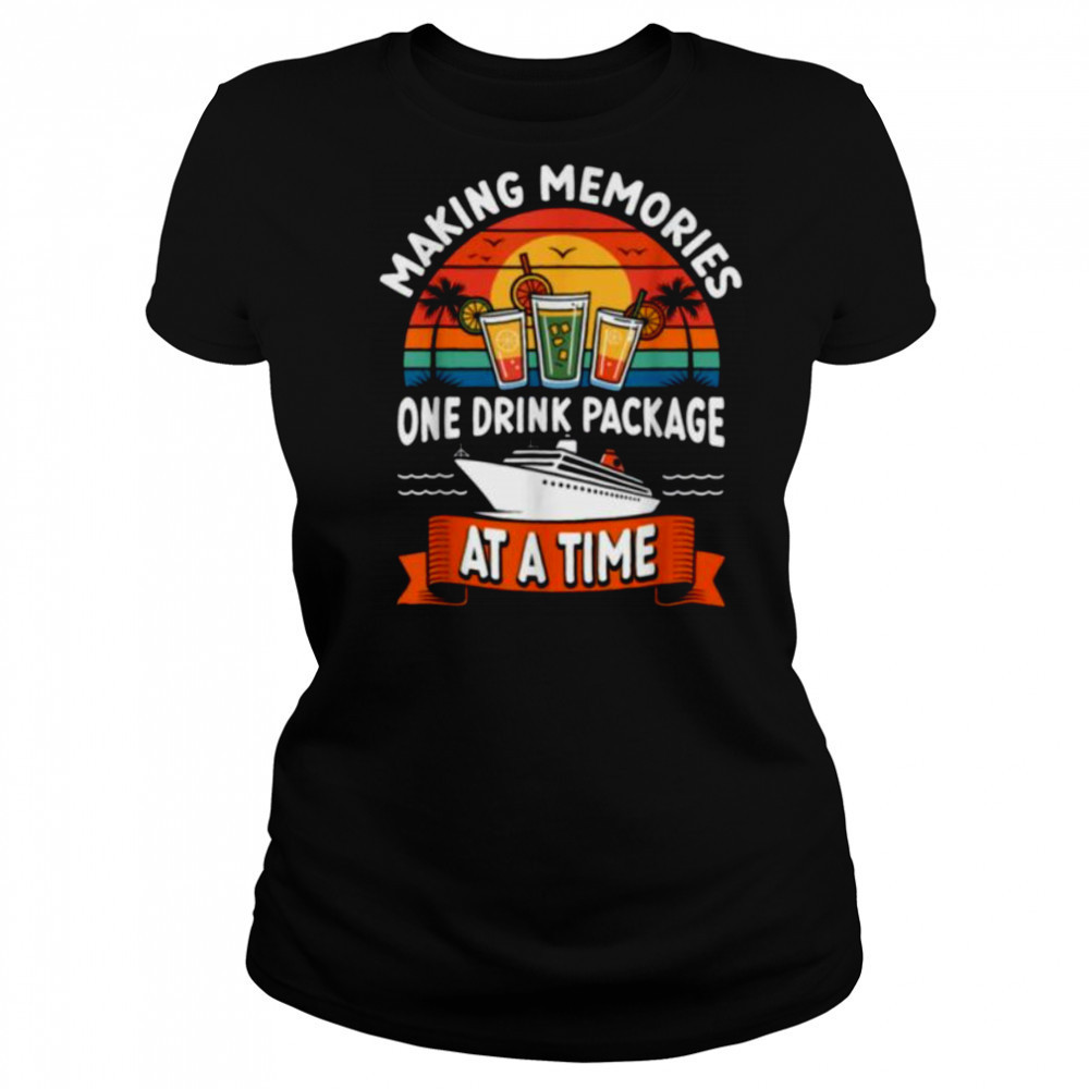 Cruising Drink package Funny Cruise squad T Shirt Women's T-shirt