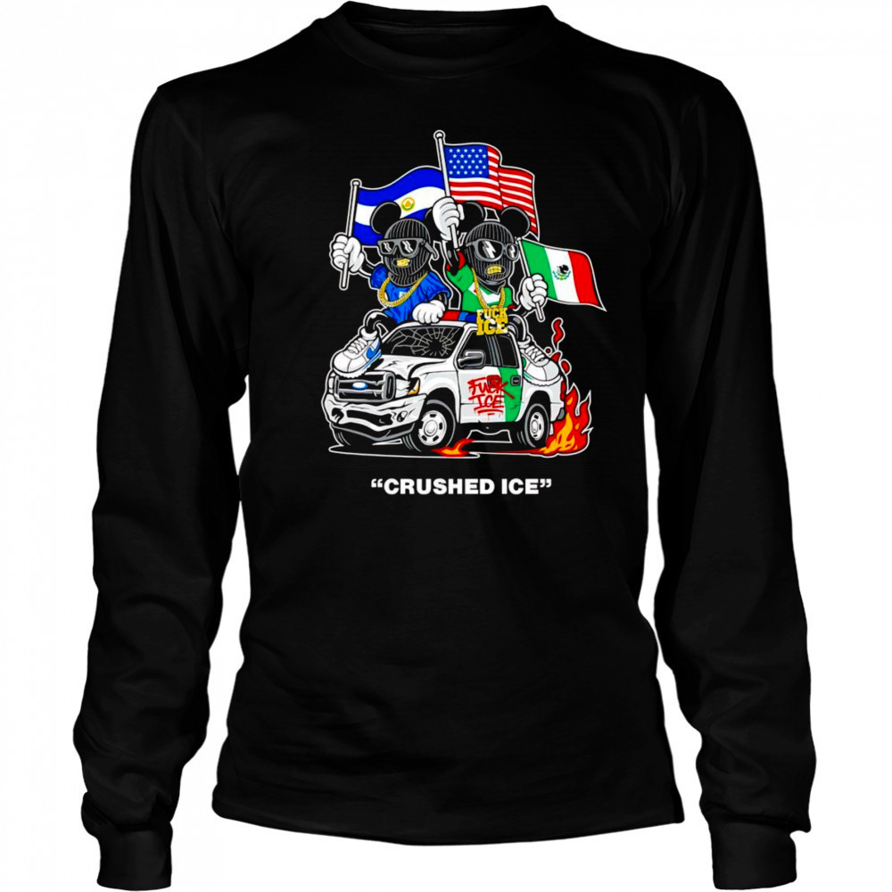 Crushed ice shirt Long Sleeved