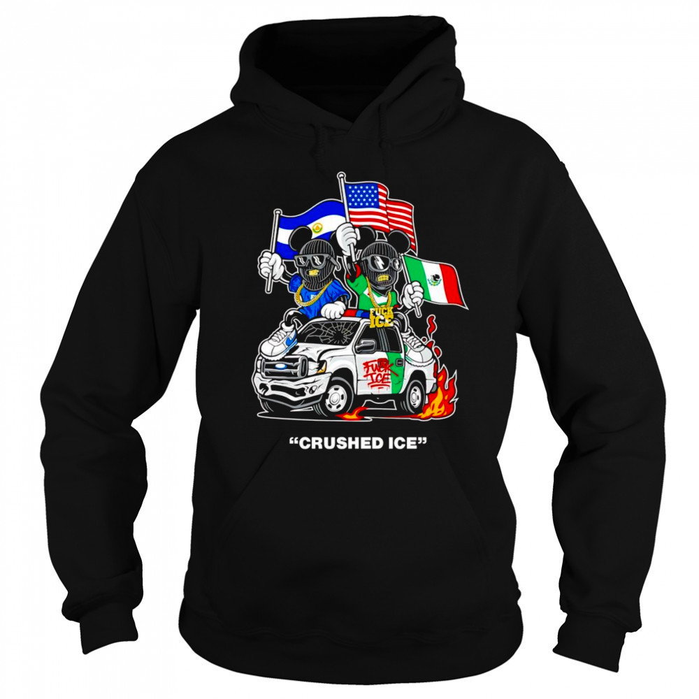 Crushed ice shirt Hoodie