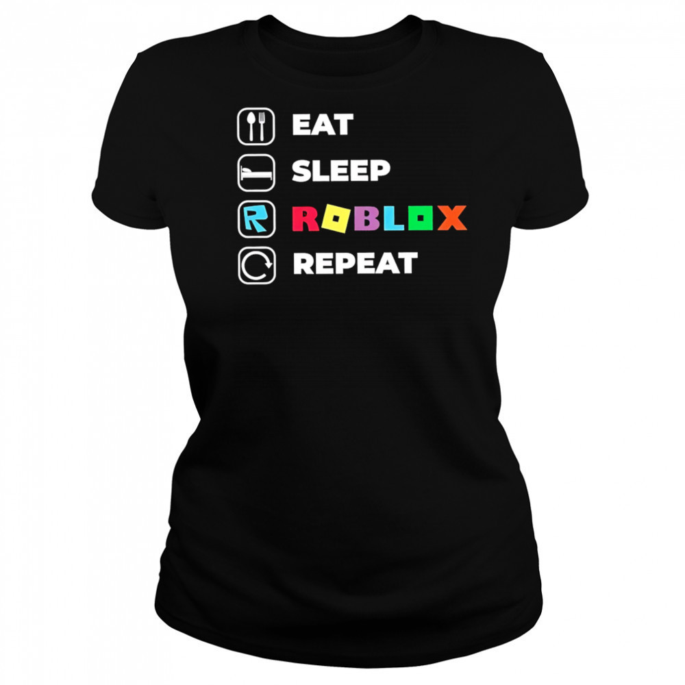 Eat Sleep Roblox Repeat shirt Women's T-shirt