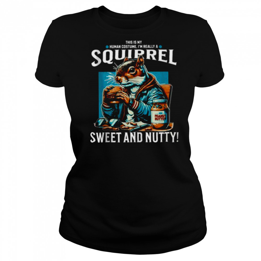 Funny Peanuts And Squirrel Shirt Women's T-shirt