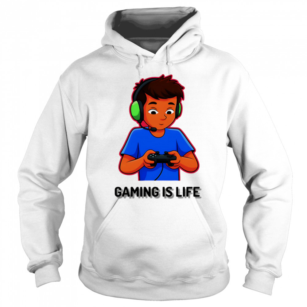 Gaming Is Life boy shirt Hoodie