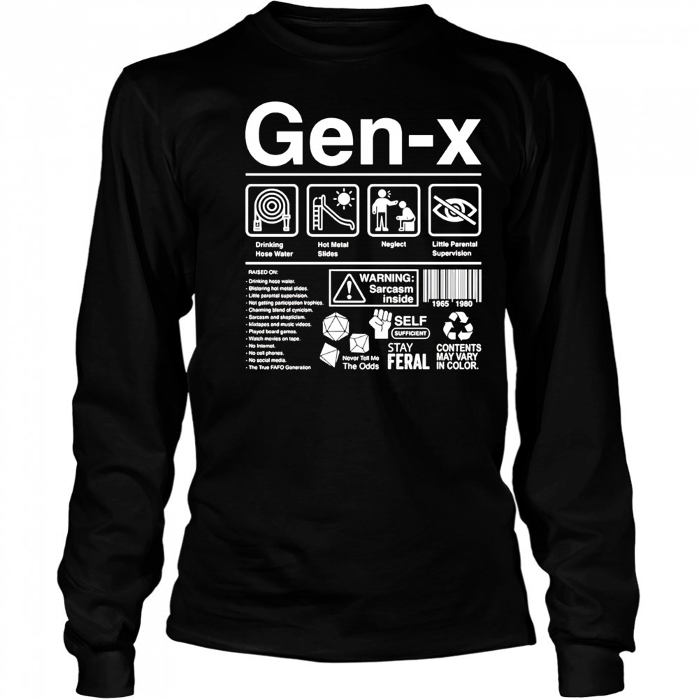 Gen X Label shirt Long Sleeved