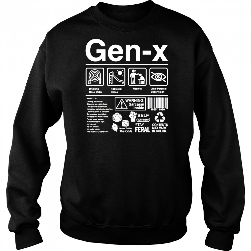 Gen X Label shirt Sweatshirt