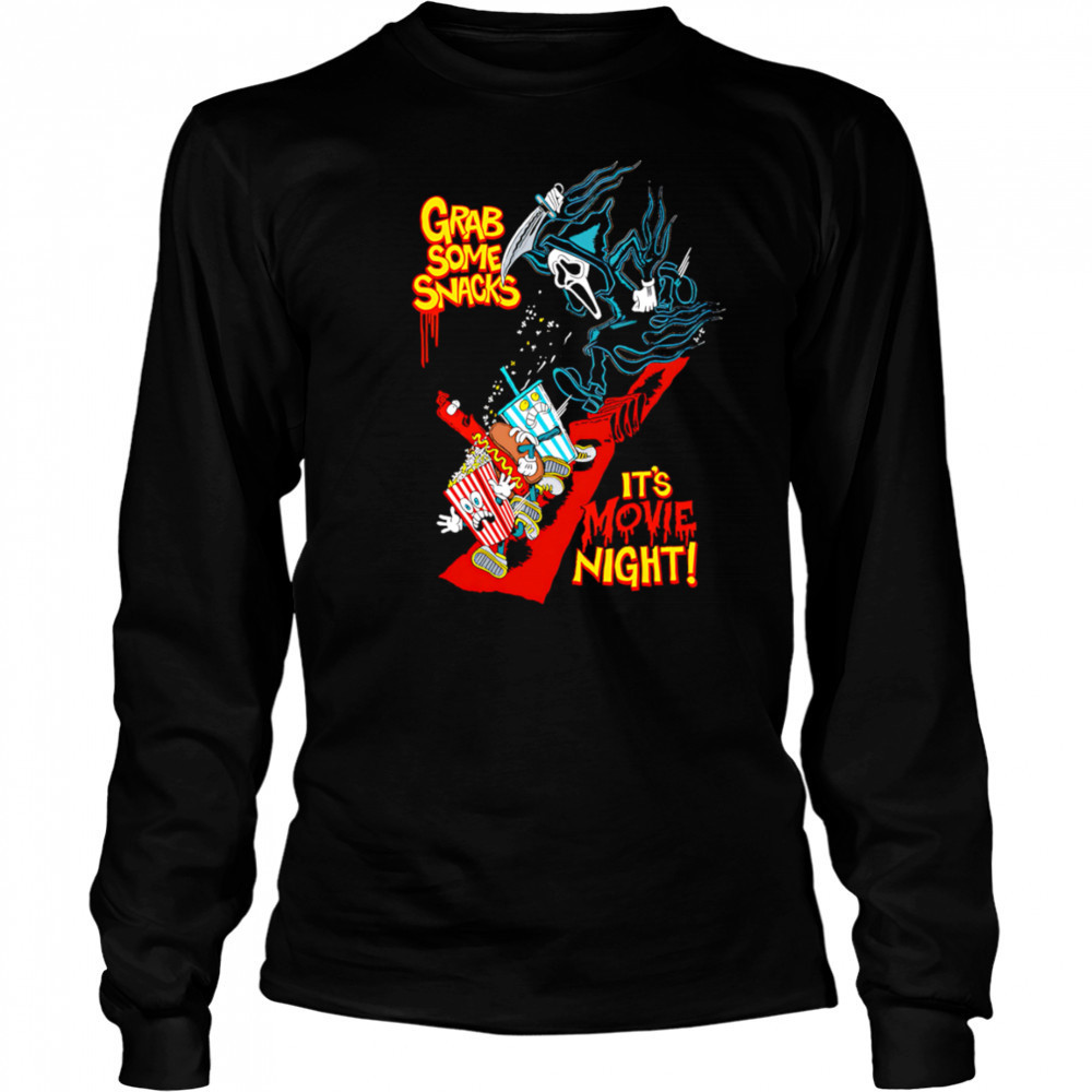Ghostface At The Movies shirt Long Sleeved