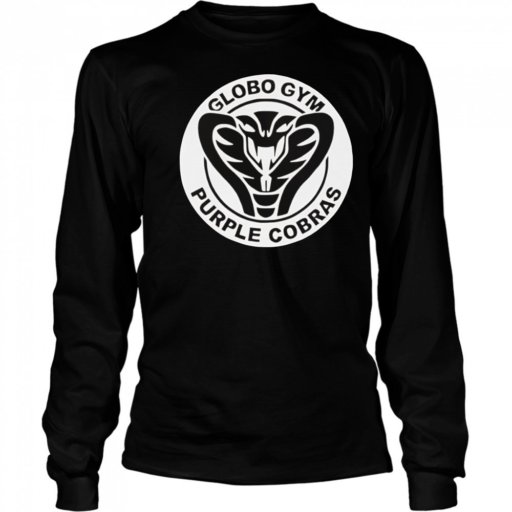 Globo Gym Purple Cobras shirt Long Sleeved