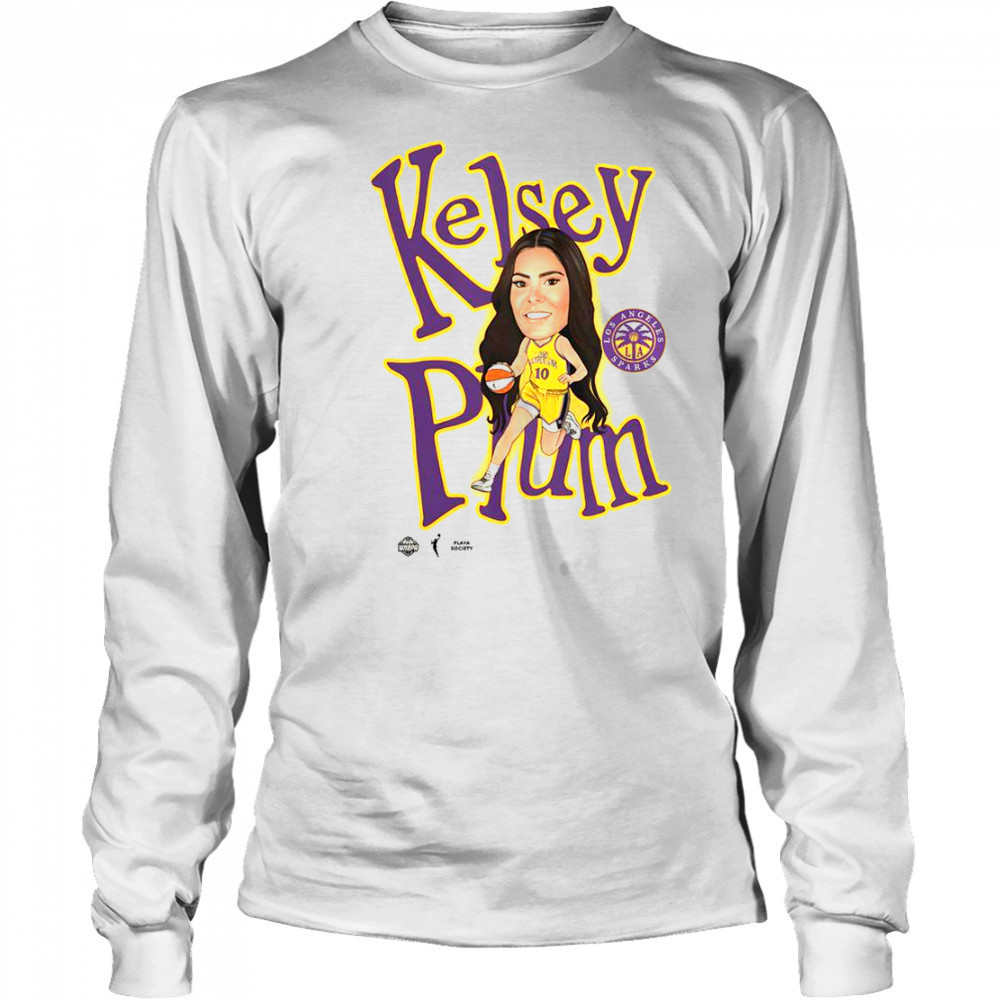 Good Playa Society Kelsey Plum Sketch T-Shirt Long Sleeved