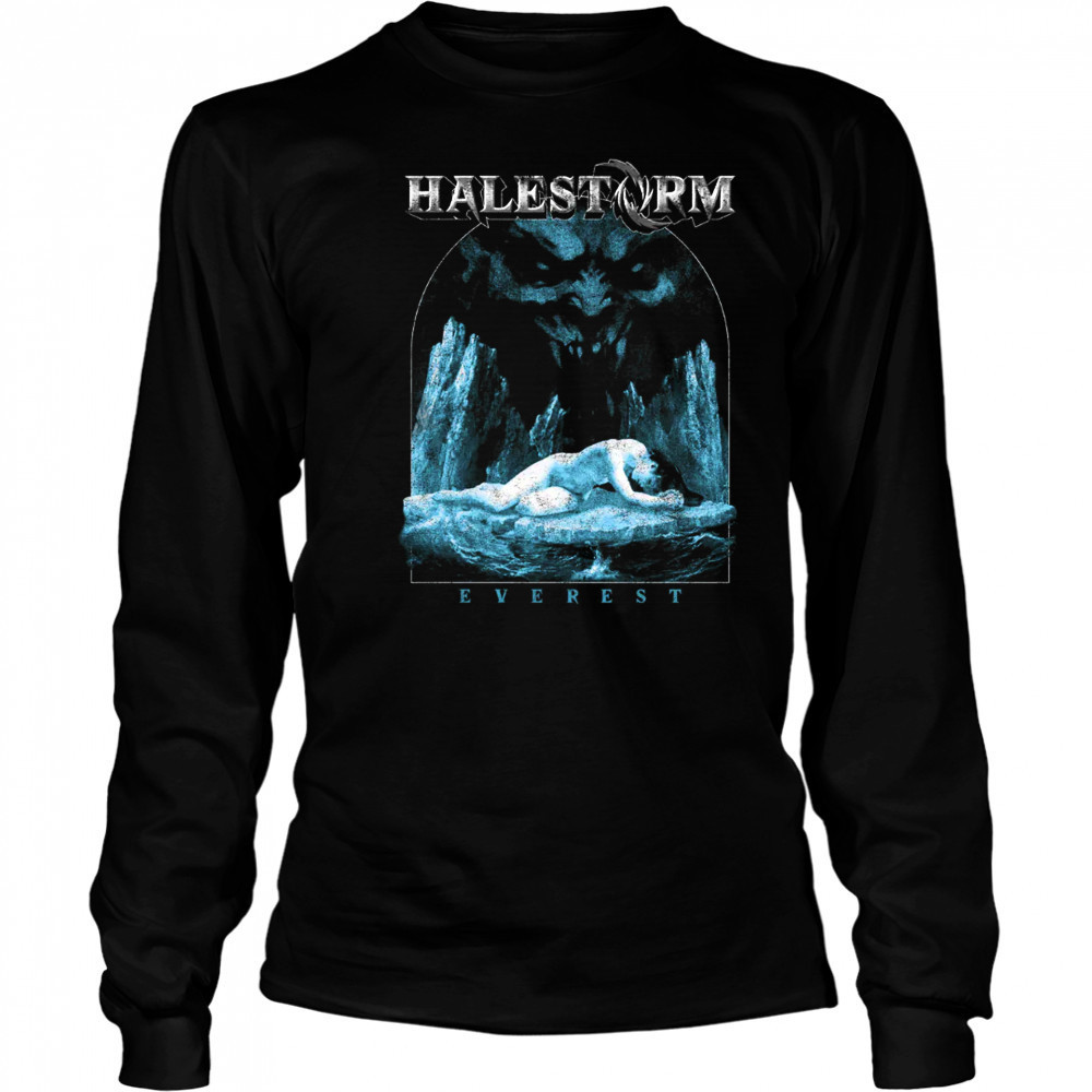 Halestorm Everest Tracklist T-Shirt Long Sleeved