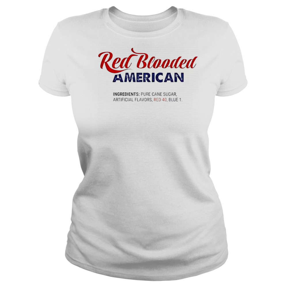 Happy Red Blooded American T-Shirt Women's T-shirt