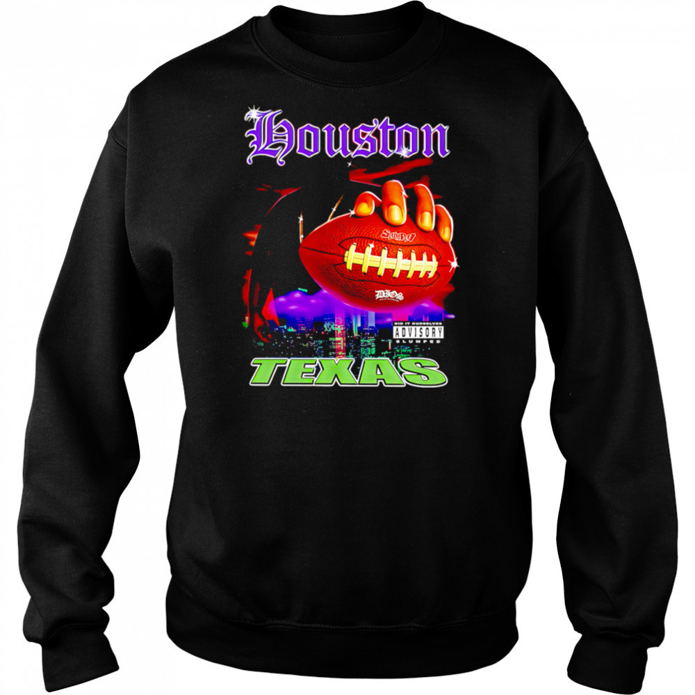 Houston Texans Ball football graphic shirt Sweatshirt