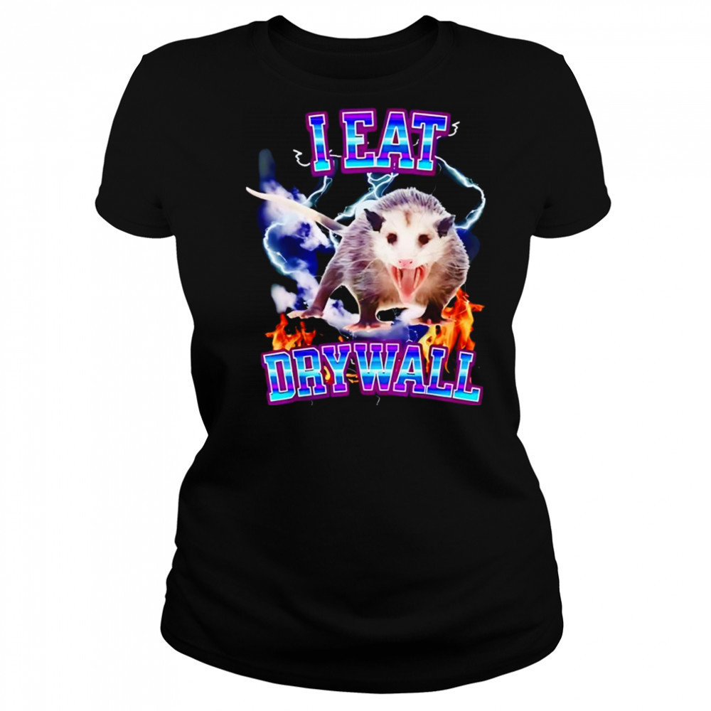 I eat drywall opossum shirt Women's T-shirt