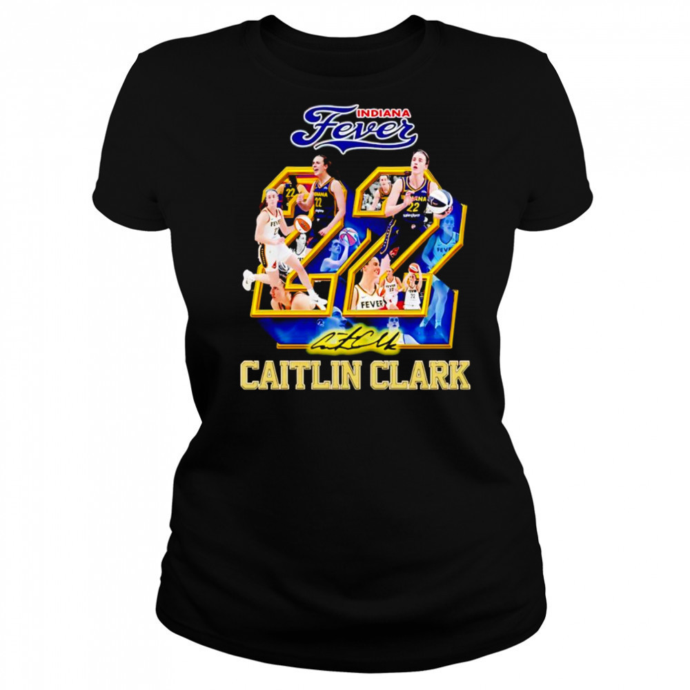 Indiana Fever 22 Caitlin Clark signature shirt Women's T-shirt