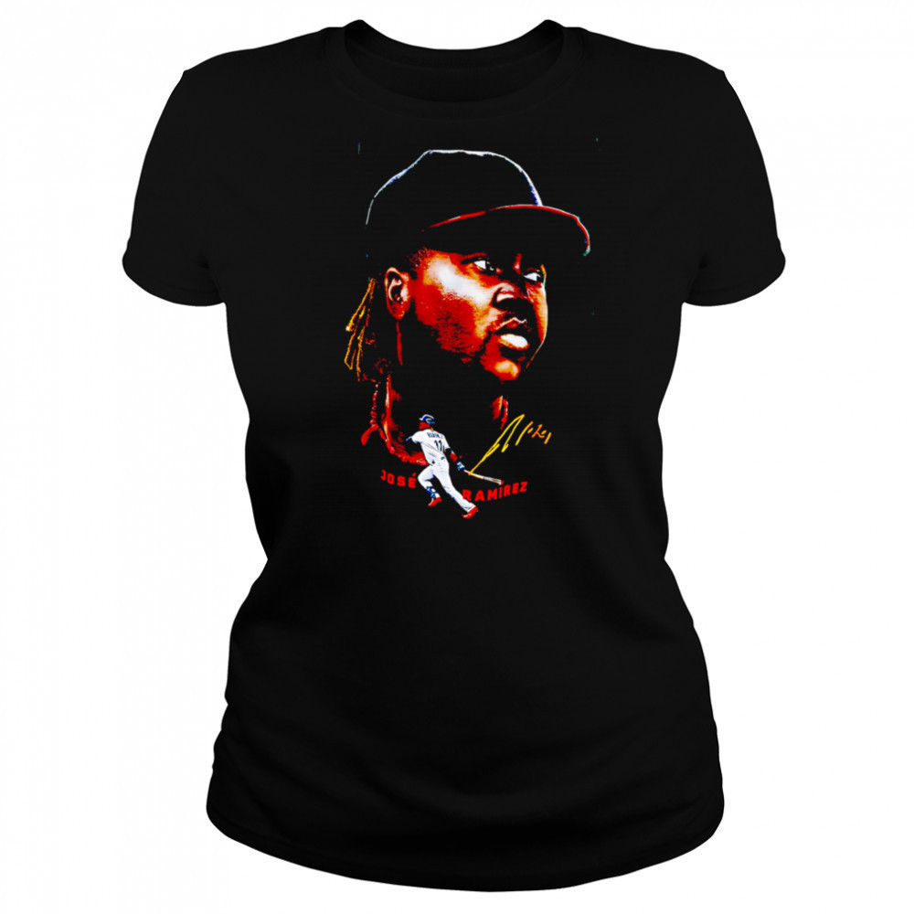 Jose Ramirez Cleveland Guardians Big Face retro shirt Women's T-shirt