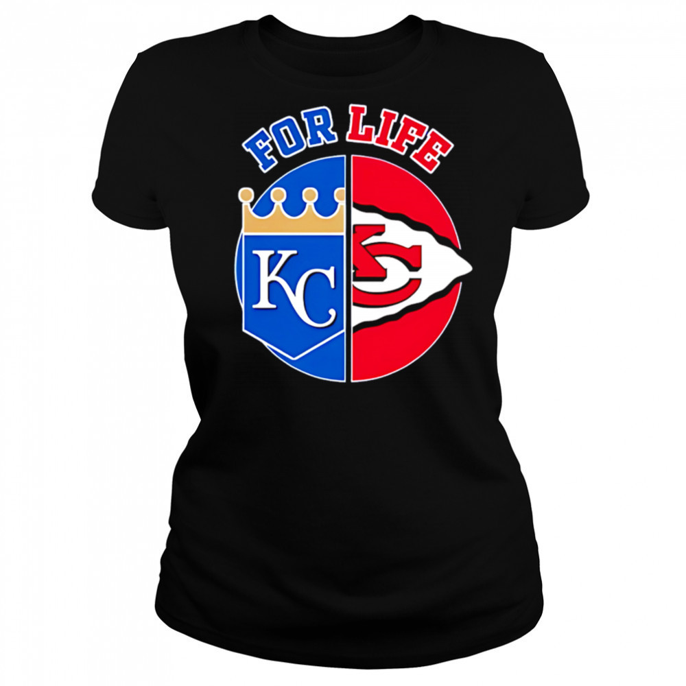 Kansas city Chiefs and royals for life shirt Women's T-shirt
