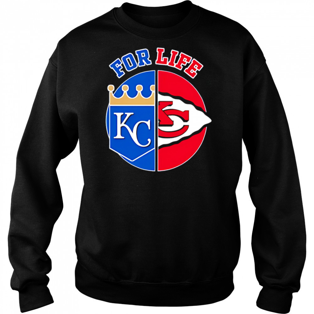 Kansas city Chiefs and royals for life shirt Sweatshirt