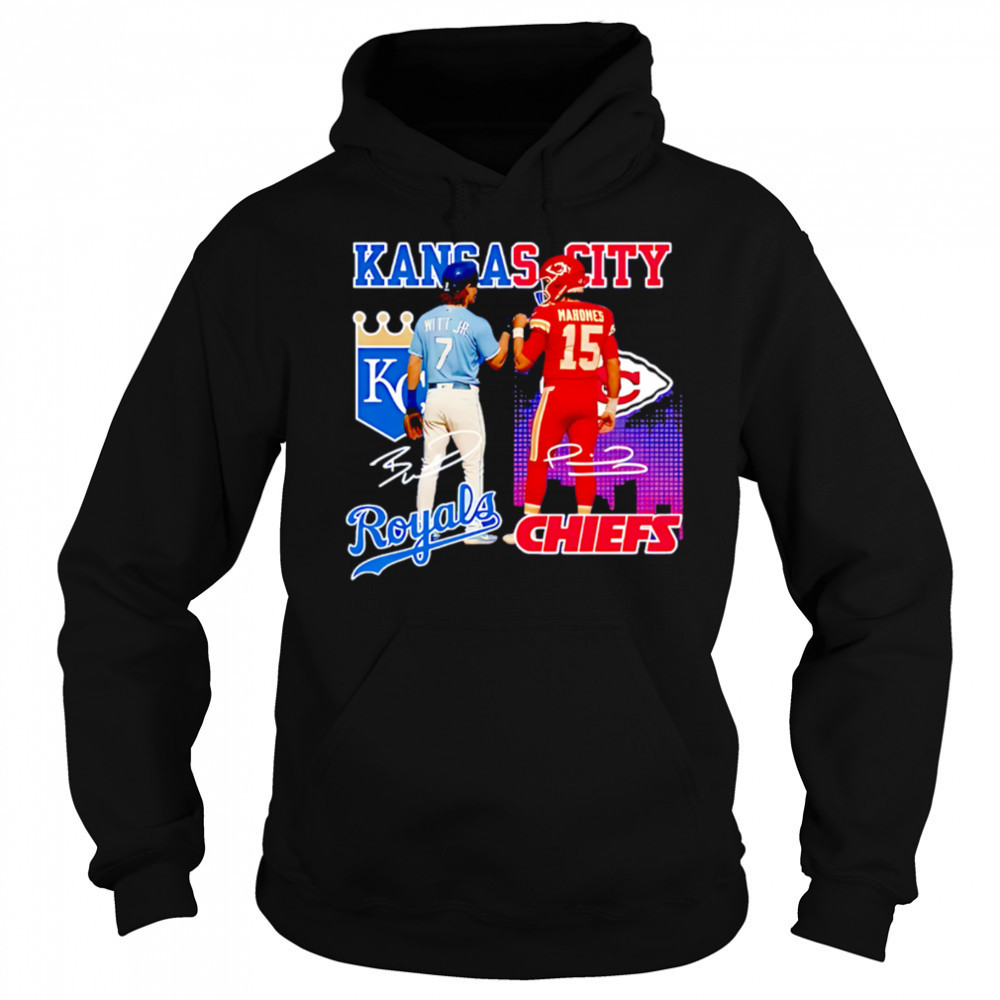 Kansas city Chiefs and royals star power shirt Hoodie