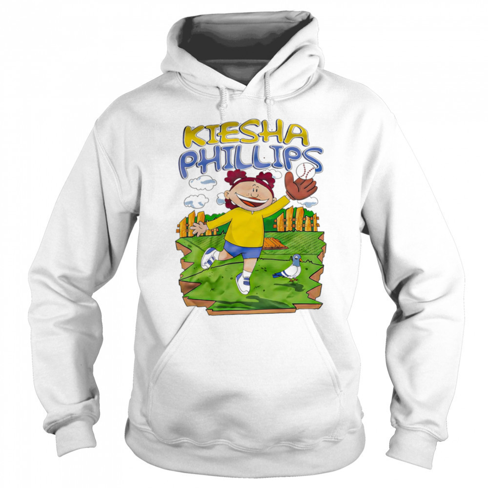 Kiesha Phillips baseball cartoon shirt Hoodie