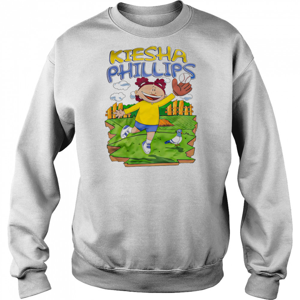 Kiesha Phillips baseball cartoon shirt Sweatshirt