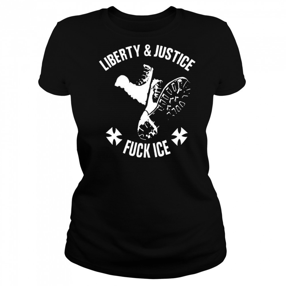 Liberty & Justice Fuck Ice T-Shirt Women's T-shirt