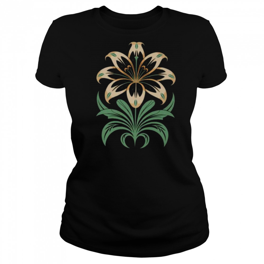 Lily Indian Tribal Art Native American Shirt Women's T-shirt