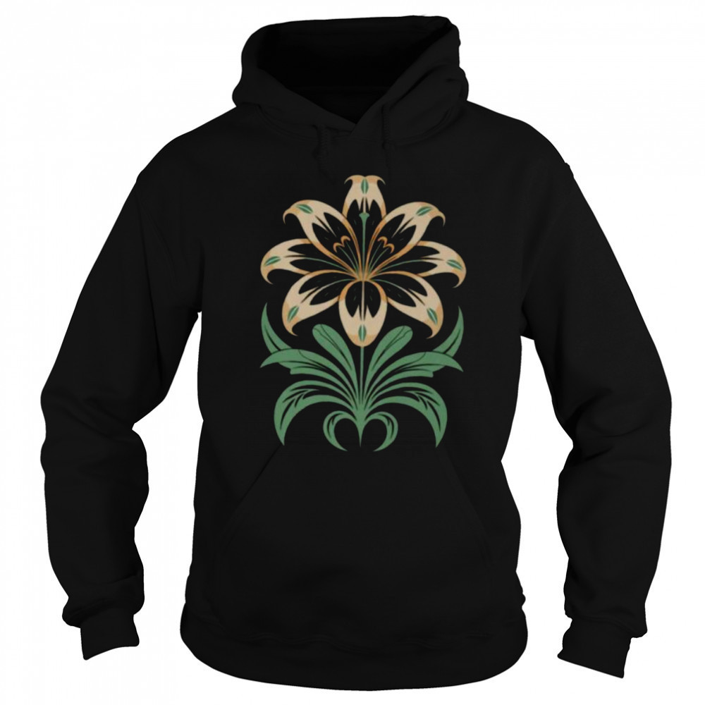 Lily Indian Tribal Art Native American Shirt Hoodie
