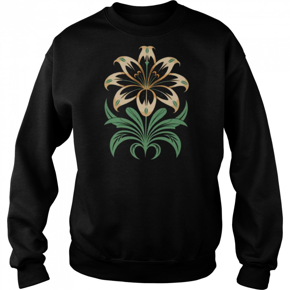 Lily Indian Tribal Art Native American Shirt Sweatshirt