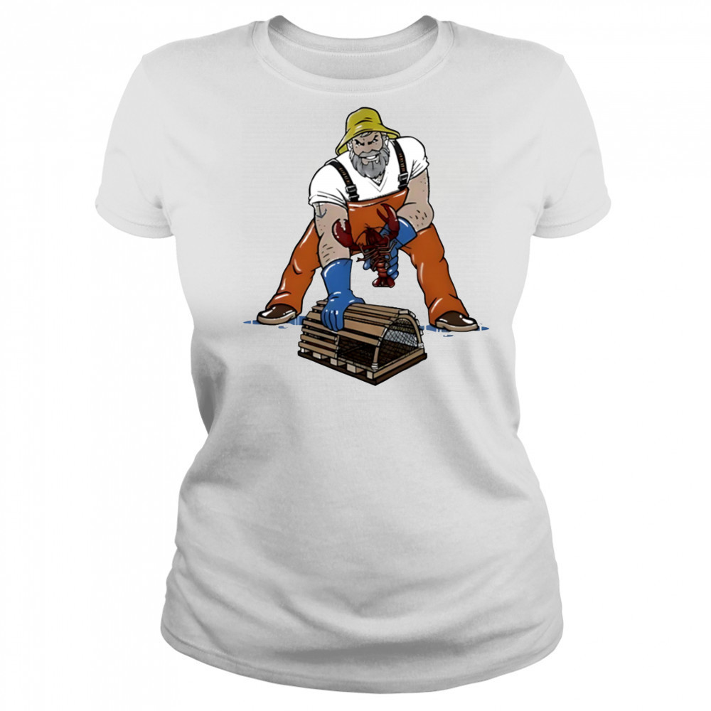 Lobsterman three point stance shirt Women's T-shirt