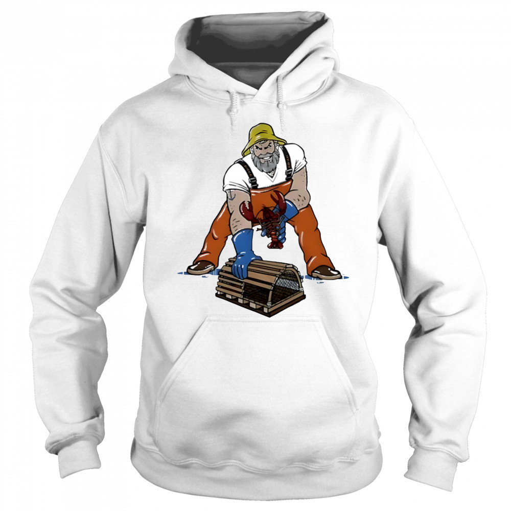 Lobsterman three point stance shirt Hoodie