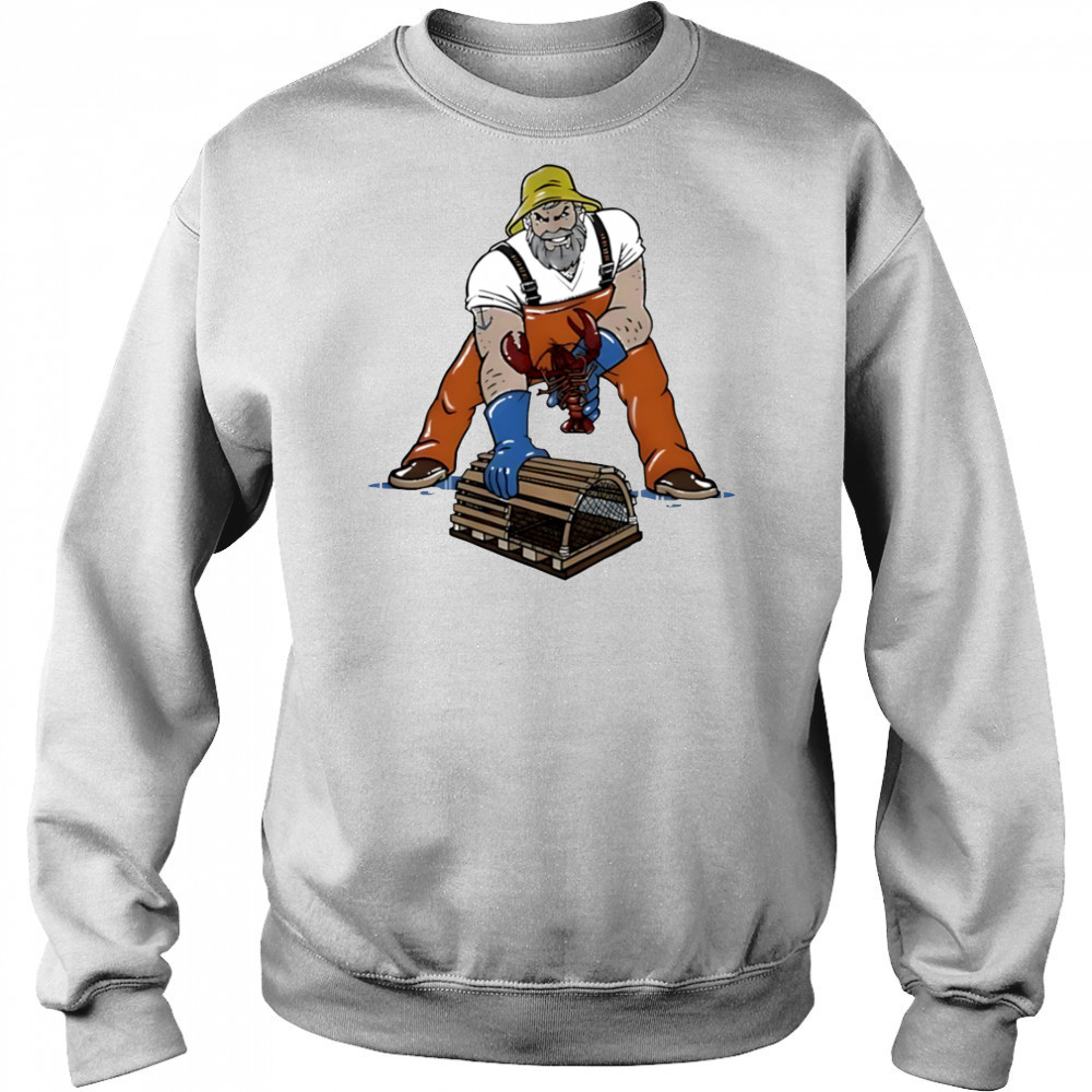 Lobsterman three point stance shirt Sweatshirt