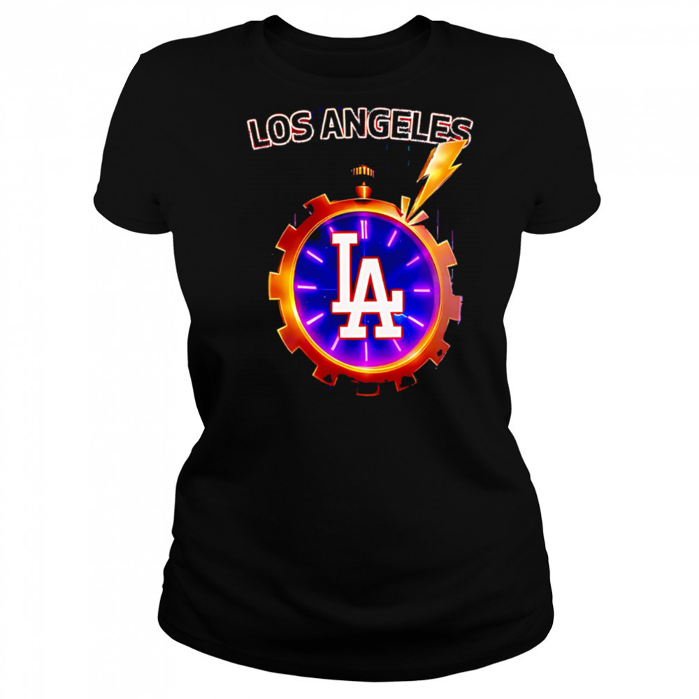 Los Angeles Dodgers Back To The Future 2025 Baseball shirt Women's T-shirt