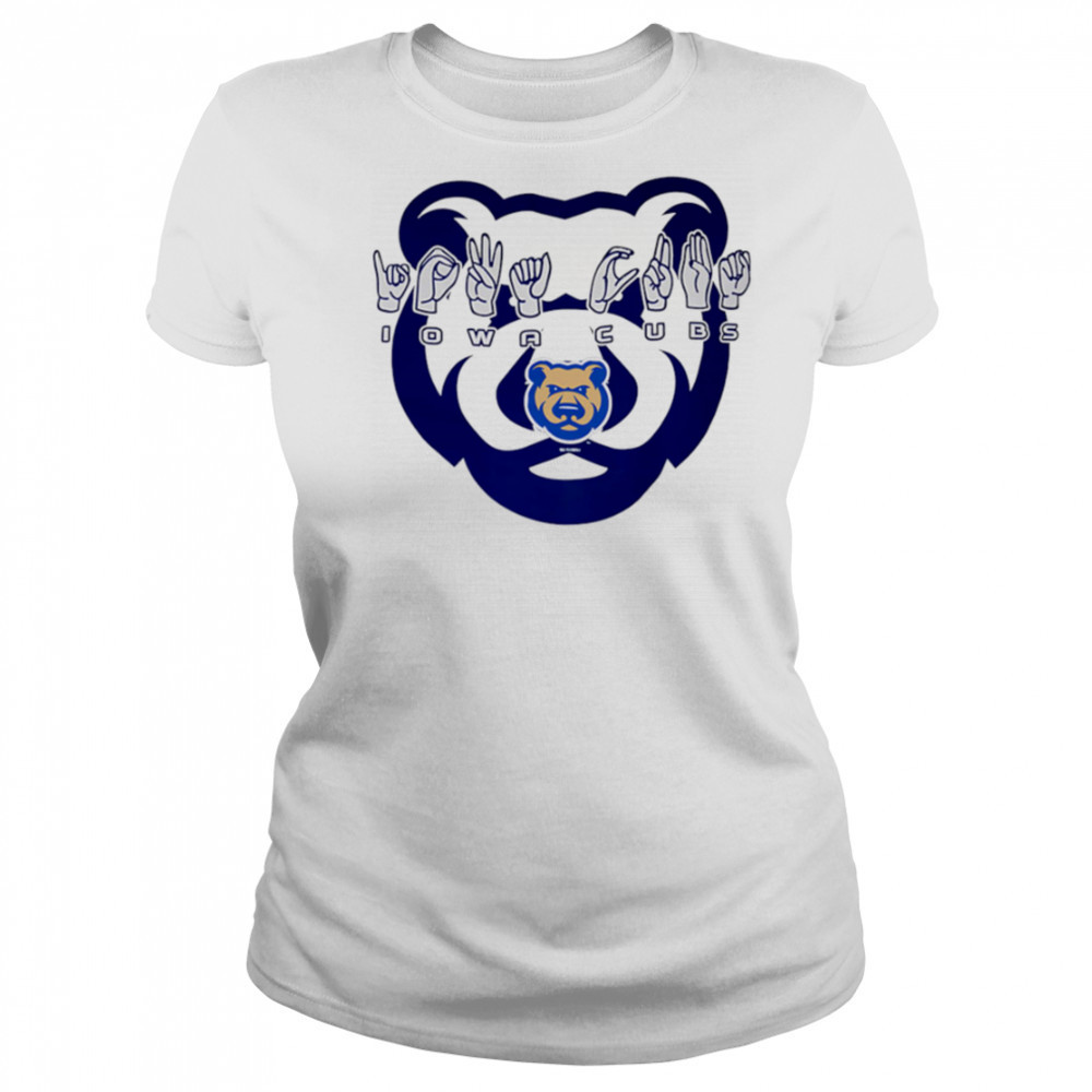 Lowa Cubs hand sign shirt Women's T-shirt