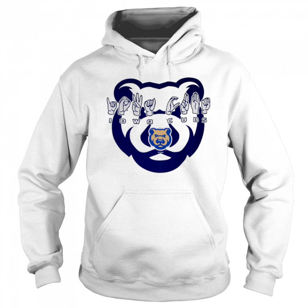 Lowa Cubs hand sign shirt Hoodie