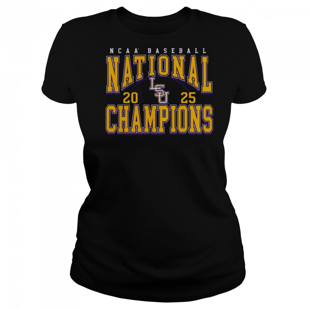 LSU Tigers 2025 NCAA Baseball Men’s College World Series Champions T-Shirt Women's T-shirt