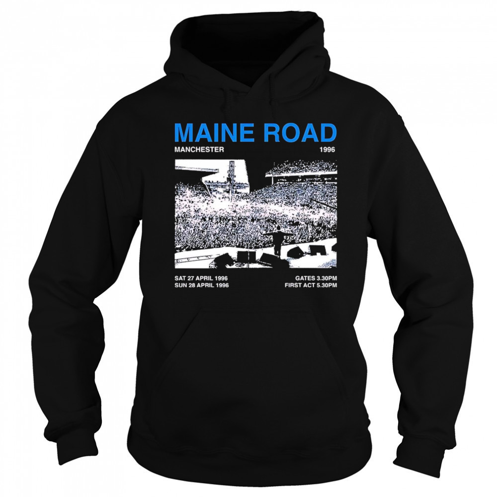 Maine Road Manchester 1996 shirt Hoodie