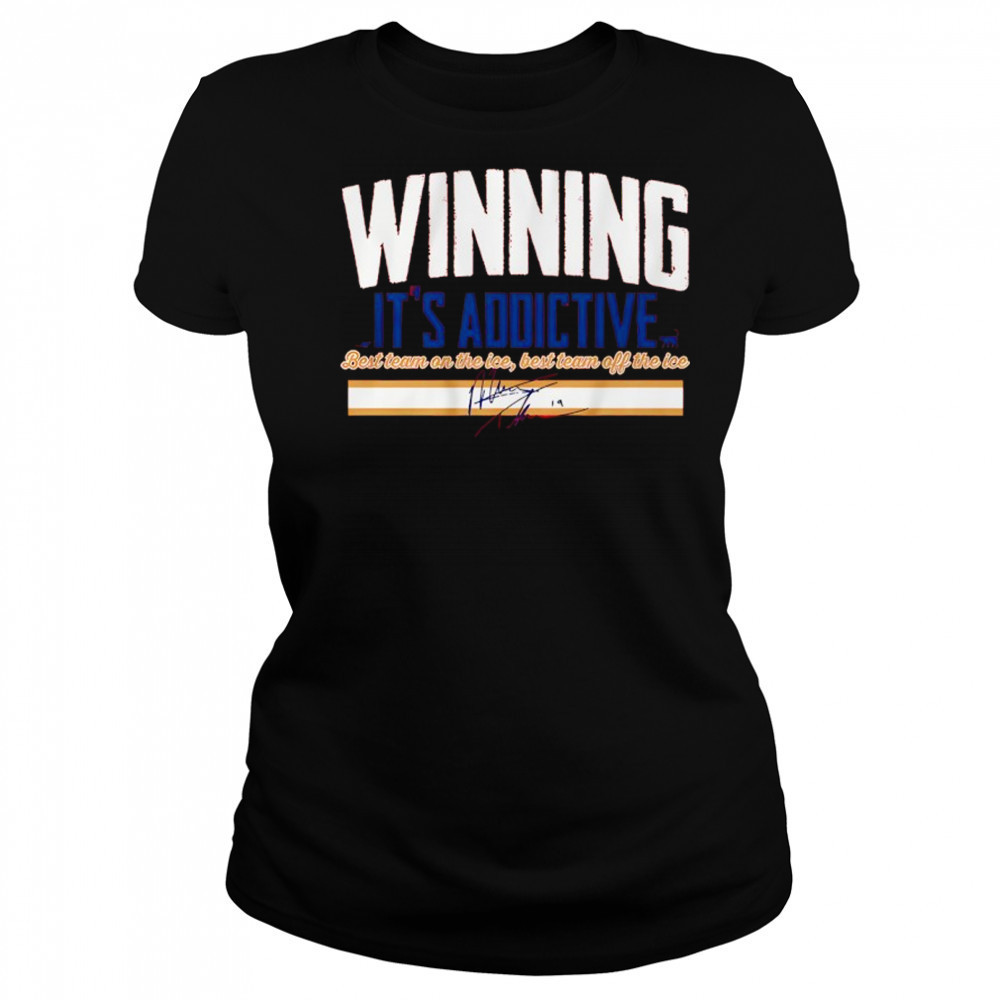 Matthew Tkachuck Winning It’s Addictive Shirt Women's T-shirt