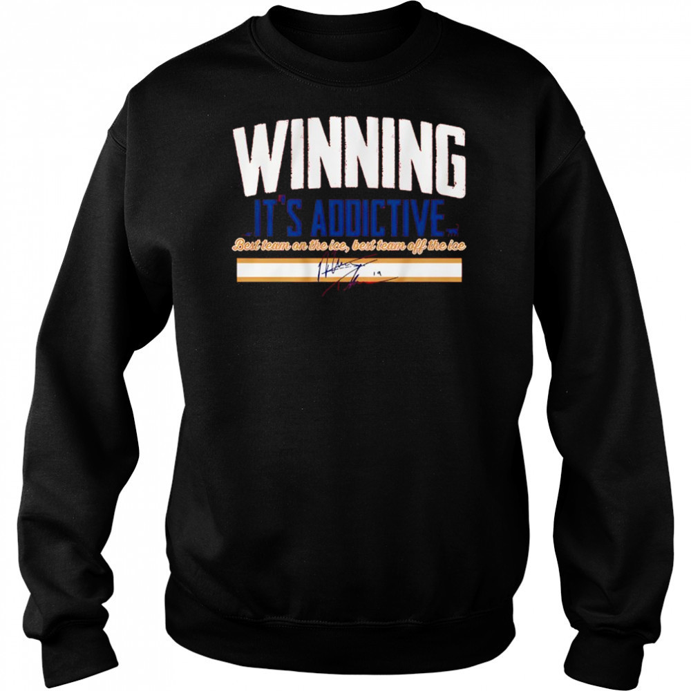 Matthew Tkachuck Winning It’s Addictive Shirt Sweatshirt