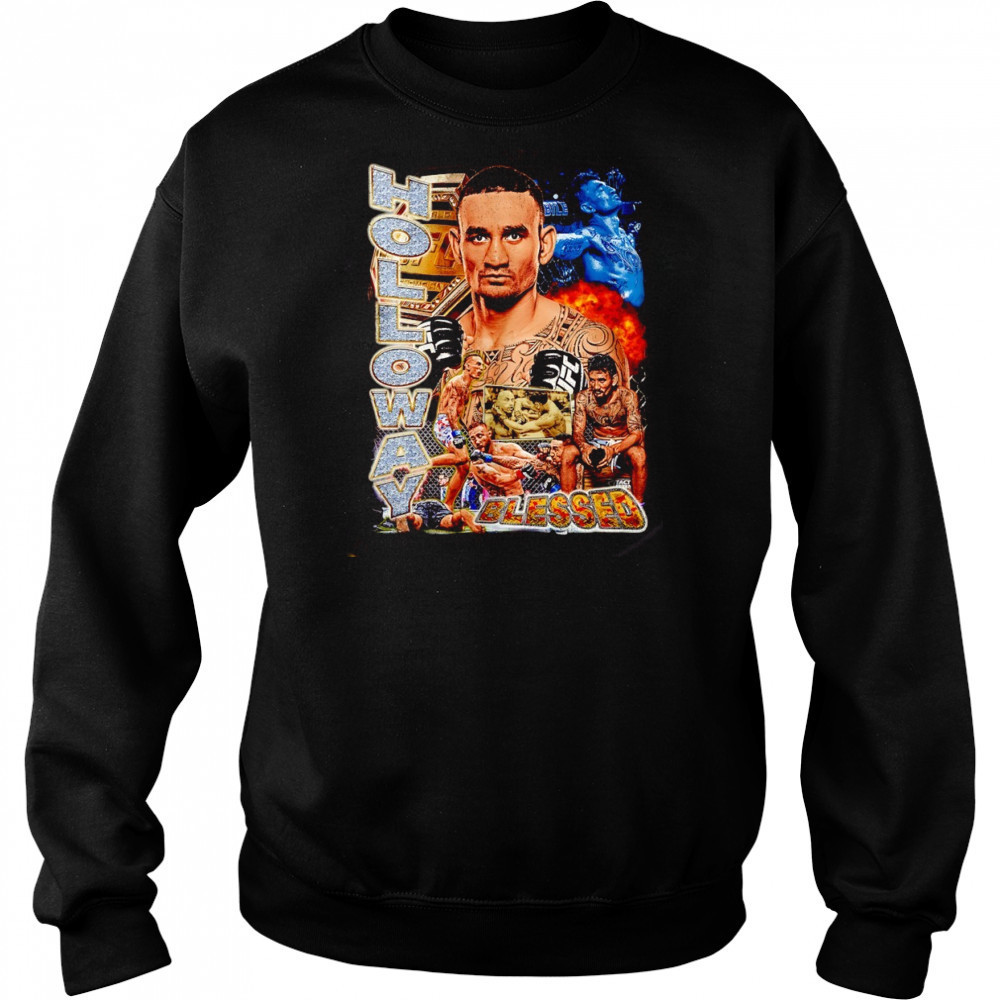 Max Holloway blessed vintage shirt Sweatshirt