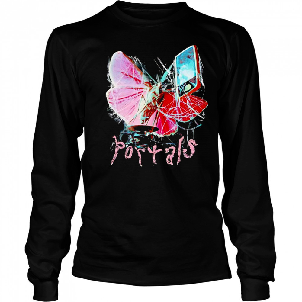 Melanie Martinez portals spiderweb shirt Long Sleeved