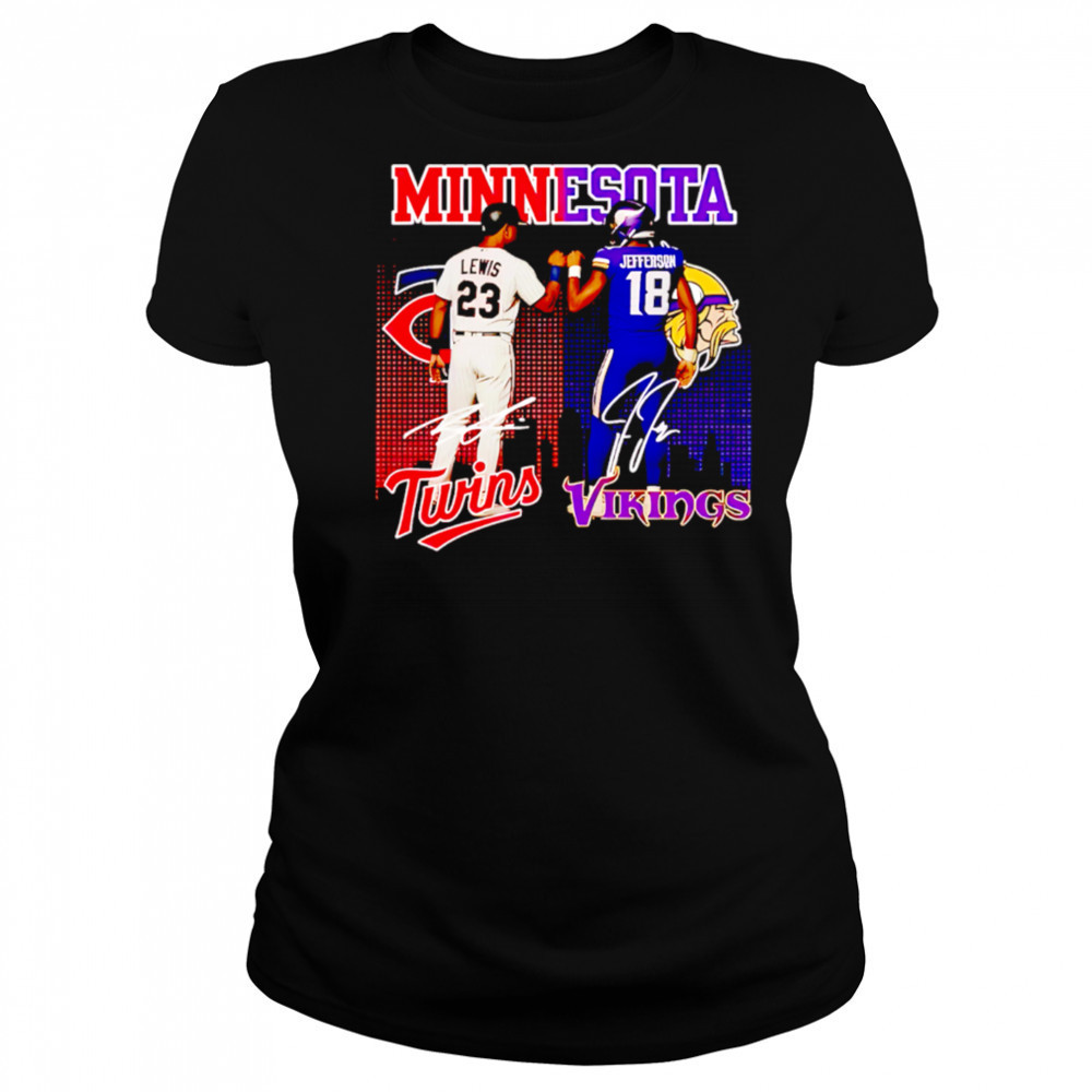 Minnesota vikings and twins star power shirt Women's T-shirt