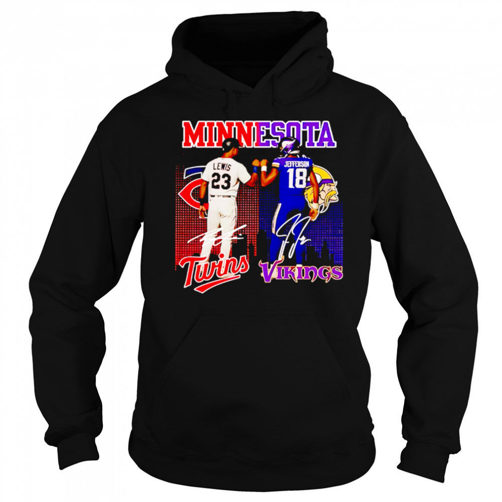 Minnesota vikings and twins star power shirt Hoodie