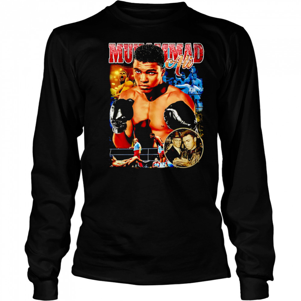 Muhammad Ali The Greatest UFC graphic retro shirt Long Sleeved