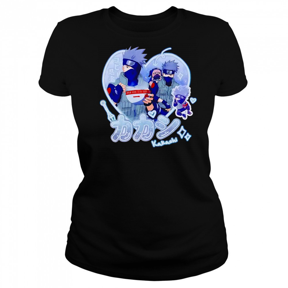 Naruto Shippuden Kakashi Heart shirt Women's T-shirt