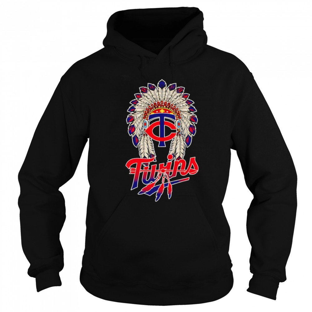 Native Chief headdress Minnesota Twins shirt Hoodie