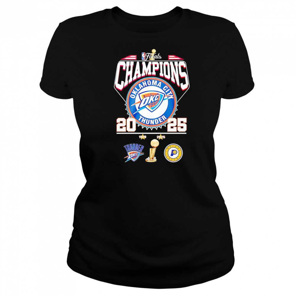 NBA Finals Champions 2025 Oklahoma City Thunder shirt Women's T-shirt