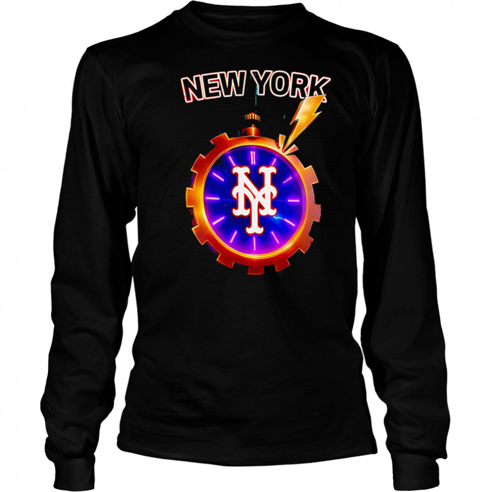 New York Mets Back To The Future 2025 Baseball shirt Long Sleeved