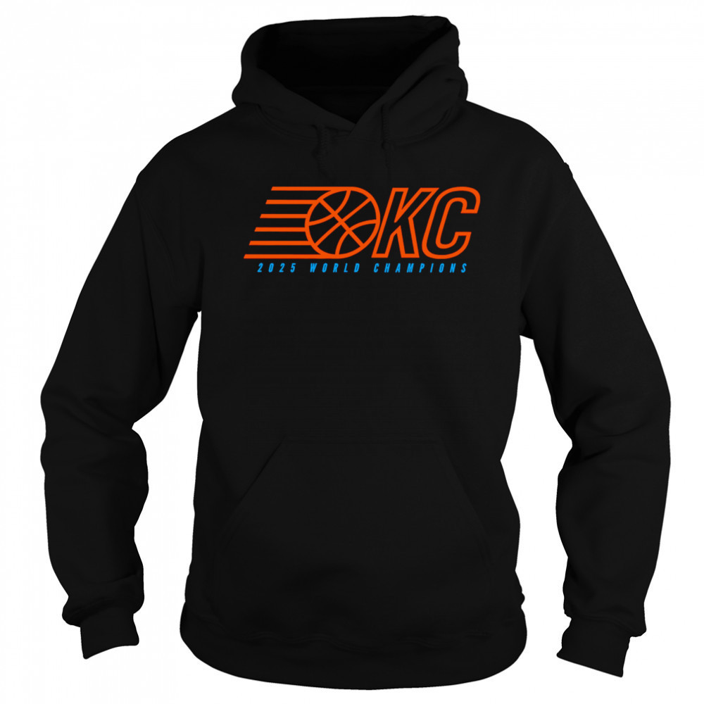 Okc 2025 World Champions Ball shirt Hoodie